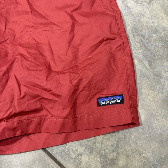 Patagonia Men's Lightweight All Wear Shorts Red Sz 35 Outdoor Casual Gorpcore - Picture 2 of 10